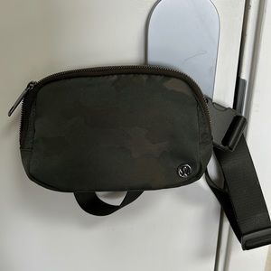 Lululemon Belt Bag - Camo green color. Excellent condition
